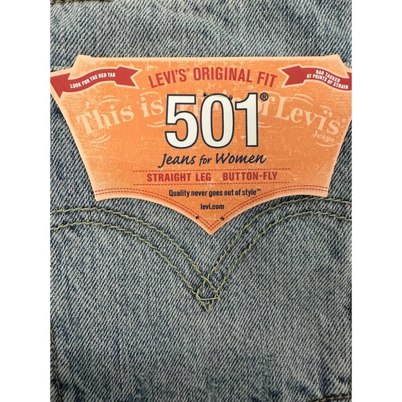 Levi's Premium 501 Women's Shorts - Picture 14 of 15